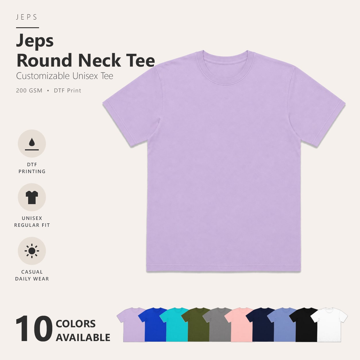 Classic Tee · 200 GSM
